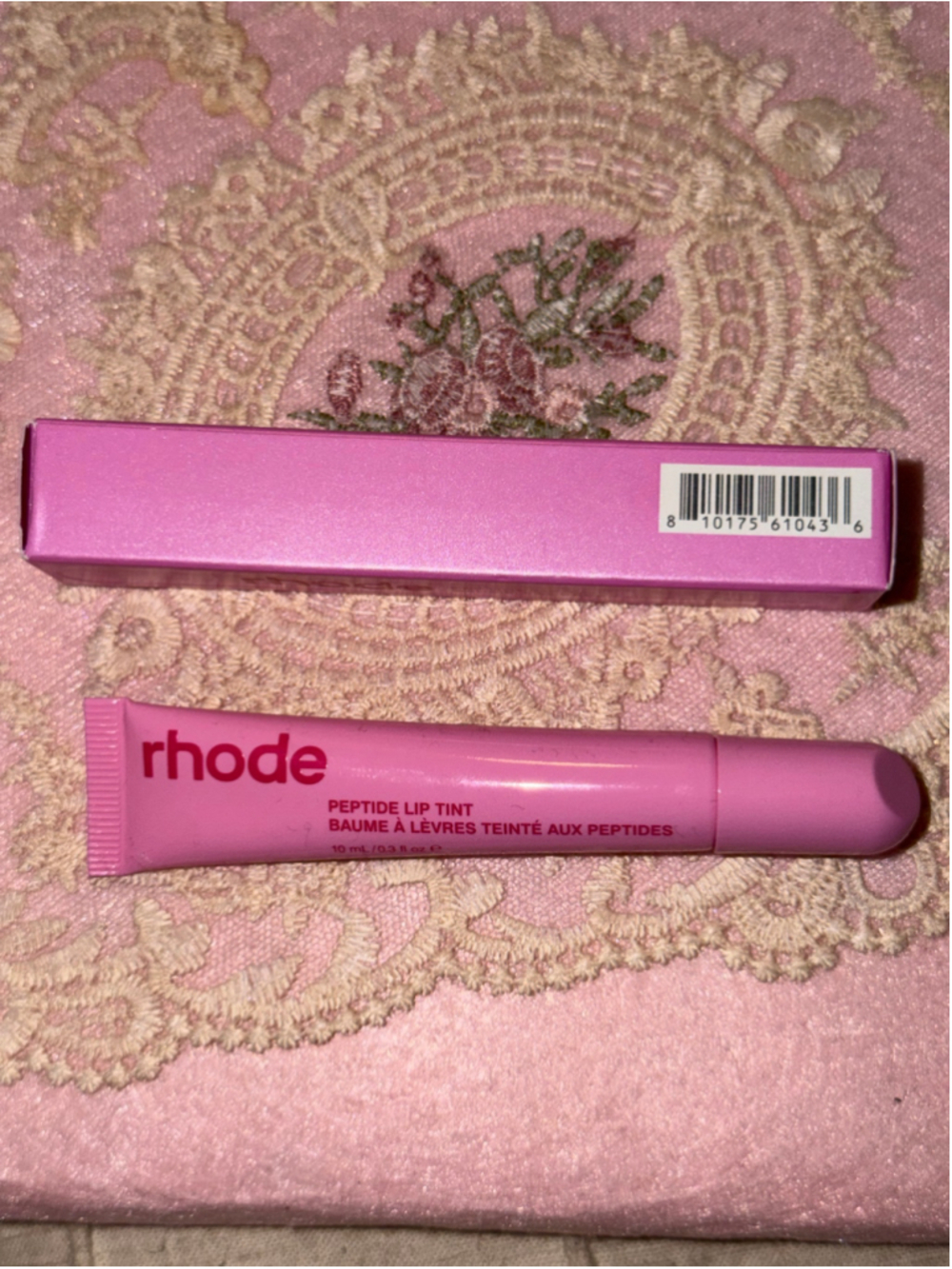 Women's rhode Peptide Lip Tint in Color Jelly Bean - Picture 4 of 8
